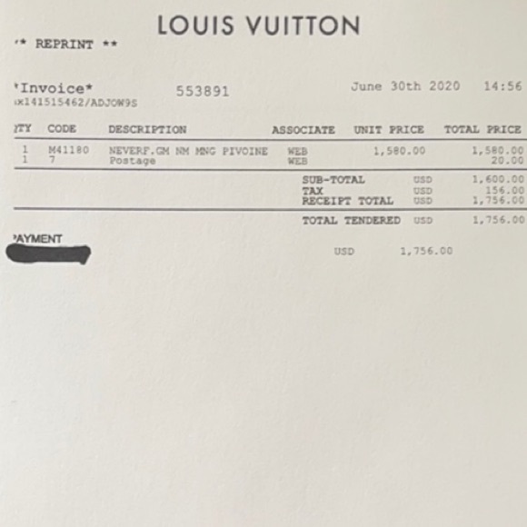 Auth Louis Vuitton Neverfull GM Pivoine Wristlet - Picture 7 of 7